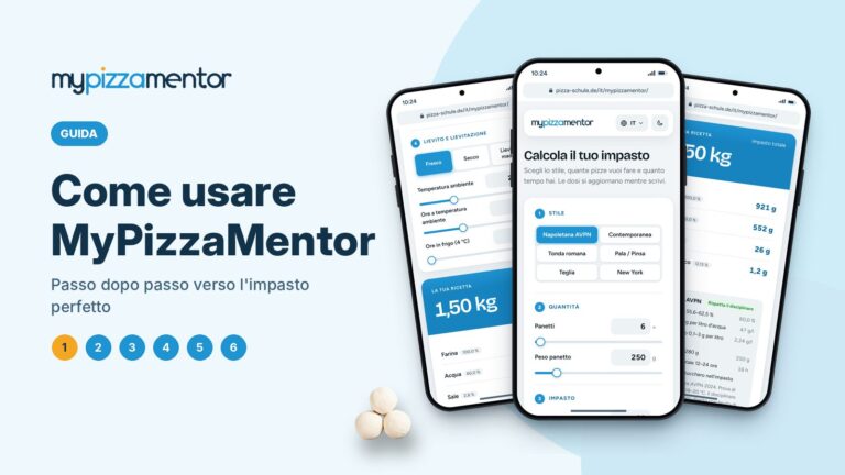 Calcolare l’impasto per pizza con MyPizzaMentor: la guida passo passo