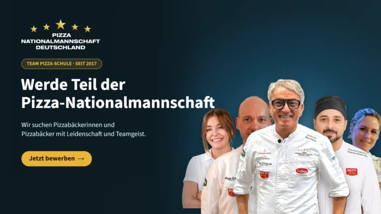 Werde Mitglied im Team der Pizza-Nationalmannschaft!